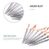 iBasingo 8pcs/lot Titanium Pegs 16.5CM V-Shaped Ultralight Camping Tent Stakes Outdoor Tent Nails Pegs Hardware for Soft Ground Ti4007P view 2