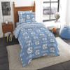 Northwest NCAA North Carolina Tar Heels Unisex-Adult Bed in a Bag Set, Twin, Rotary view 1