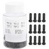 100 Pcs Bike Spoke Nipples,Aluminum Alloy Bicycle Spoke Bike Spoke Nipples Spoke Cover Cycling Accessory(Black) view 1