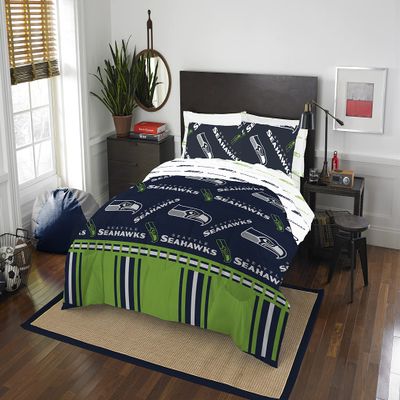 Northwest NFL Seattle Seahawks Unisex-Adult Bed in a Bag Set, Queen, Rotary