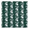 Northwest NCAA Michigan State Spartans Unisex-Adult Bed in a Bag Set, Queen, Rotary view 2