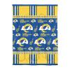 Northwest NFL Los Angeles Rams Unisex-Adult Bed in a Bag Set, Queen, Rotary view 2