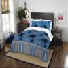 Northwest NFL Carolina Panthers Unisex-Adult Bed in a Bag Set, Queen, Rotary view 1