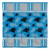 Northwest NFL Carolina Panthers Unisex-Adult Bed in a Bag Set, Queen, Rotary view 2