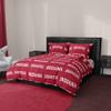 Northwest NCAA Indiana Hoosiers Unisex-Adult Bed in a Bag Set, Queen, Rotary view 1