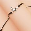 2Pcs/set Pinky Promise Long Distance Matching Bracelets Love Heart Adjustable for Couples Best Friends Couple Friendship Relationship Boyfriend Girlfriend Family Jewelry-Butterfly 2 view 4