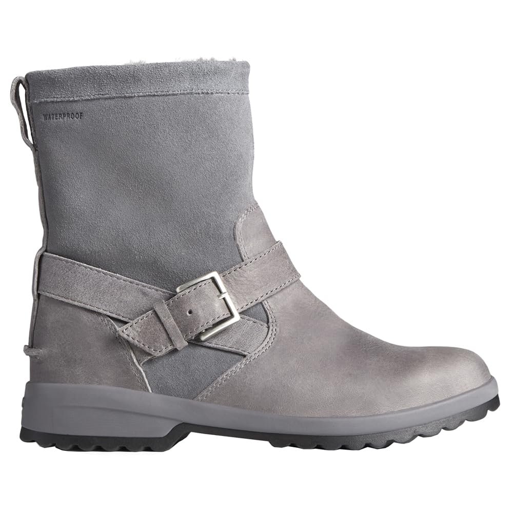 Sperry Women's Maritime Step In Snow Boot, Grey, 6.5 Medium