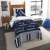 Northwest NFL New England Patriots Unisex-Adult Bed in a Bag Set, Queen, Rotary view 1