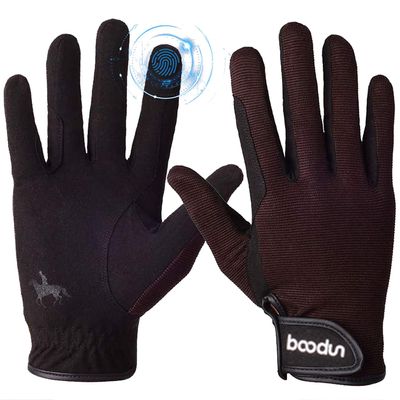 Peicees Horseback Riding Gloves - Professional Equestrian Gloves for Women, Men- Touchscreen, Cycling, Motorcycle Outdoors