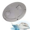 TBVECHI Round Deck Plate Inspection Hatch, 6 inch SS316 Boat Marine Deck Plate Inspection Access Hatch Cover D196 * H5.5mm view 1