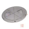 TBVECHI Round Deck Plate Inspection Hatch, 6 inch SS316 Boat Marine Deck Plate Inspection Access Hatch Cover D196 * H5.5mm view 3