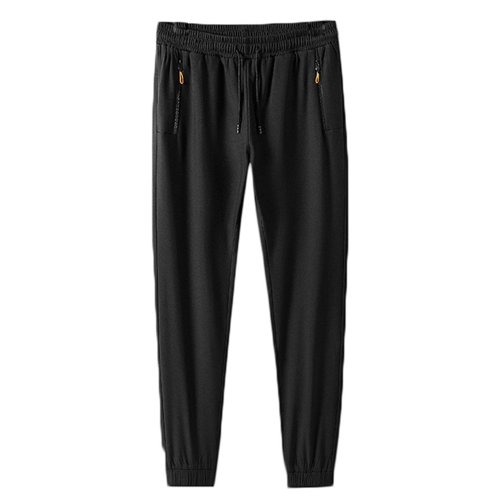 Andongnywell Men's Sweatpants Athletic Pants for Jogging Workout Gym Running Training with Pockets (Black2,X-Large)