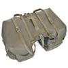 qiuqiu Double Bicycle Pannier Luggage Rack, Waterproof Rear Storage Bag, 50L Cycle Pannier Bag with Reflective Strip-A view 2