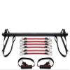 qiuqiu Pilates Bar Set, Pilates Bar with Resistance Band, Elastic Adjustable Resistance Bands Pilates Stick with Foot Loop for Yoga, Stretch, Sculpt,-6 Resistance Bands view 1