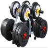 qiuqiu 2-Tier Vertical Dumbbell Rack, Dumbbell Storage Racks with A-Frame, Multi-Tier Hand Weights Storage Holder Tower Stand for Home Gym Exercises Dumbbell Rack Stand Weights Holder Organizer view 3
