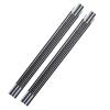 Zerodis Camping Tent Pole, Pack of 2 Black Fiberglass Camping Tent Pole Bars Outdoor Sunshelter Support Rods Awning Frames Kit Tent Replacement Pole for 1-2 Person Camping Tent view 1
