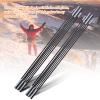 Zerodis Camping Tent Pole, Pack of 2 Black Fiberglass Camping Tent Pole Bars Outdoor Sunshelter Support Rods Awning Frames Kit Tent Replacement Pole for 1-2 Person Camping Tent view 4