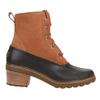 Sperry Women's Saltwater Heel Snow Boot, Brown Snake, 5 Medium view 1