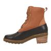 Sperry Women's Saltwater Heel Snow Boot, Brown Snake, 5 Medium view 3