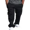 Andongnywell Men's Cargo Pants Slim Fit Casual Jogger Pant Sweatpants Elastic Waist Drawstring Trousers (Black,Medium) view 1