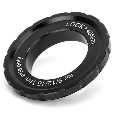 Alomejor Mountain Road Center Lock Disc Rotor Wheelset Hub Disc Lock Cover 12/15/20MM Shaft