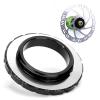 Alomejor Mountain Road Center Lock Disc Rotor Wheelset Hub Disc Lock Cover 12/15/20MM Shaft view 2