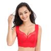 Air Exsecret Ultimate Lift Stretch Full-Figure Seamless Lace Cut-Out Bra, Sports and Sleep Extra Lift Bras for Women (Red,40/90C) view 1