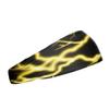 Elite Athletic Gear Unisex Headband/Sweatband. Multiple Designs! Sports, Fitness, Working Out, Yoga. (Yellow Lightning) view 2