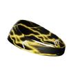 Elite Athletic Gear Unisex Headband/Sweatband. Multiple Designs! Sports, Fitness, Working Out, Yoga. (Yellow Lightning) view 4