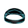 Elite Athletic Gear Unisex Headband/Sweatband. Multiple Designs! Sports, Fitness, Working Out, Yoga. (Cyan Lightning) view 3