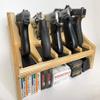 Factory Crafts Hand Gun Rack | Pistol Display Stand | Gun Safe Storage | Pistol Organizer Holder view 1