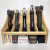Factory Crafts Hand Gun Rack | Pistol Display Stand | Gun Safe Storage | Pistol Organizer Holder view 2