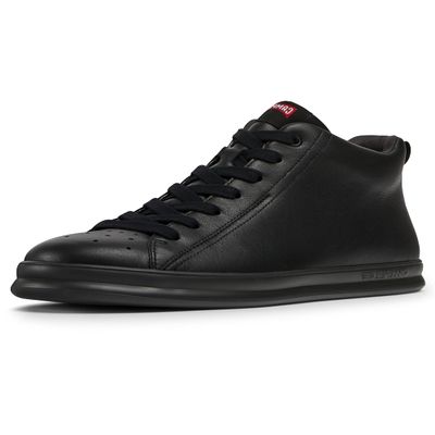 Camper Men's Runner Four Ankle Boot, Black 001, 7