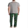 Mens Buddy Elf Need Hugs! Christmas Classic Fit 2 Piece Pajama Set, (Size Small, Grey/Green) view 4
