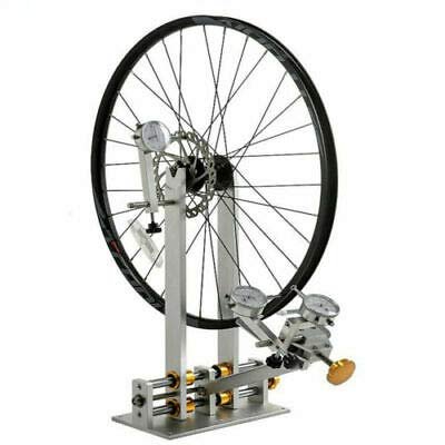Bike Bicycle Wheel Tyre Professional Truing Stand Wheel Maintenance Repair Alignment Balance- Professional Bicycle Wheel Repair Tool Kit, Portable Bicycle Mechanics Workstand for 10"-29" Wheels