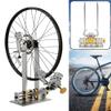 Bike Bicycle Wheel Tyre Professional Truing Stand Wheel Maintenance Repair Alignment Balance- Professional Bicycle Wheel Repair Tool Kit, Portable Bicycle Mechanics Workstand for 10"-29" Wheels view 2