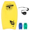 AQUARM Bodyboard with Wrist Leash, 33-inch/37-inch/42-inch Lightweight Body Board with EPS Core and High-Speed Slick Bottom Surface, Perfect Surfing for Kids Teens and Adults (Yellow) view 1