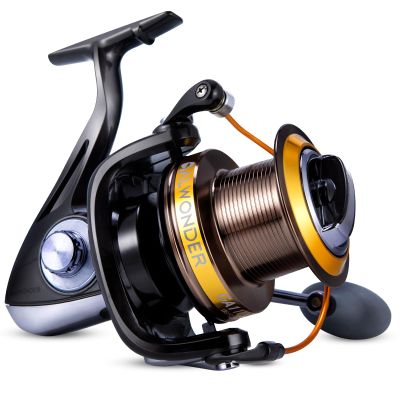 Alwonder Saltwater 11000 Spinning Reel for Surf Fishing, 11+1 Stainless BB, 31 LB Drag, Graphite Body Long Casting Heavy Duty Aluminum Spool Offshore Fishing Reel