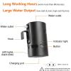 B. TAWD Portable Camping Shower,USB Charging, Built-in 4400mAh,Outdoor Camping Shower Pump+Camping 20L Folding Bucket, self-Priming Pump Draws Water to The showerhead for Camping,Hiking, Beach,Travel view 3