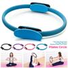 Pilates Circle Ring Resistance Exercise Workout Fitness Gym Yoga Ring Dual Band-Blue view 4