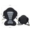AQUARM Kayak Seat Deluxe Padded Canoe Seat Adjustable Kayak Backrest Replacement Seat Cushion Pad Back Support with Detachable Back Storage Bag for Universal Sit view 2