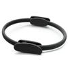 Pilates Circle Ring Resistance Exercise Workout Fitness Gym Yoga Ring Dual Band-Black
