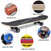 CHIKKOK Skateboard, 7-Layer Hard Maple Deck for Youths,Beginners,110 lb,23.6X 6 lnches,602 view 4