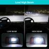 10L0L Deluxe Golf Cart Light Kit for Club Car DS 12V-60V, Full Headlight Taillight Kit with RGB Daytime Running Lamp Low High Beam Turn Signal Horn Brake Pad Hazard Blinker view 4