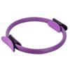 Pilates Circle Ring Resistance Exercise Workout Fitness Gym Yoga Ring Dual Band-Purple