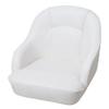 MSC Bucket Pontoon Boat Seat (White/White) view 1
