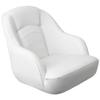 MSC Bucket Pontoon Boat Seat (White/White) view 4