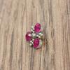 Dermal Piercing Top - Dermal Jewelry Surgical Steel - Microdermal Jewelry Top for Dermal Piercing - Dermal Anchor Top Threaded view 2