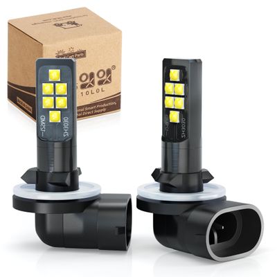10L0L Golf Cart Headlight Bulb for EZGO 1994+, Club Car DS 1999+ and Club Car Precedent 2004+, 12V Head Light Bulb, Relace OEM 101988101, 74004-G01 Pack of 2