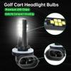 10L0L Golf Cart Headlight Bulb for EZGO 1994+, Club Car DS 1999+ and Club Car Precedent 2004+, 12V Head Light Bulb, Relace OEM 101988101, 74004-G01 Pack of 2 view 3